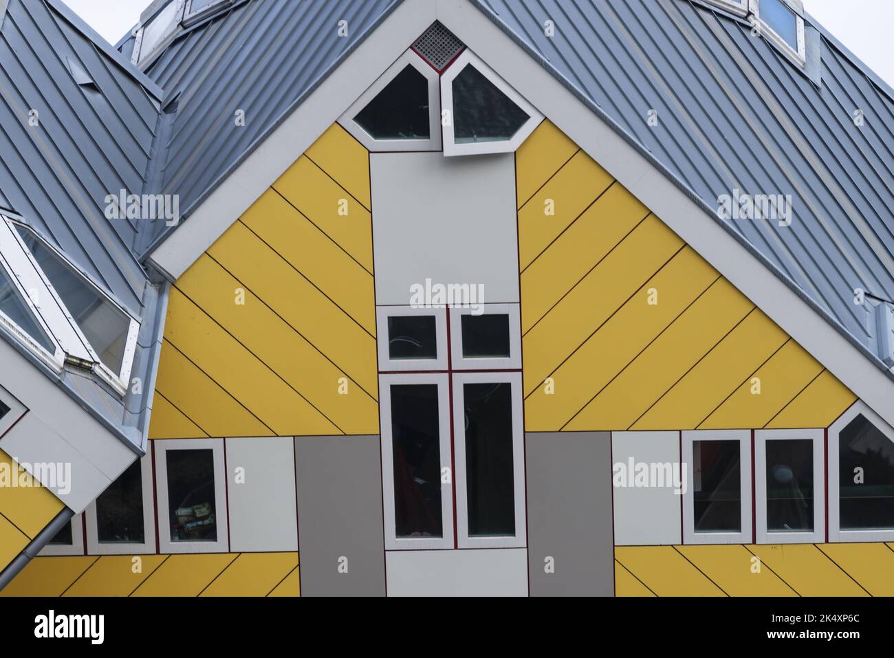 Cube Houses, Rotterdam, Südholland, Niederlande, Europa Stockfoto