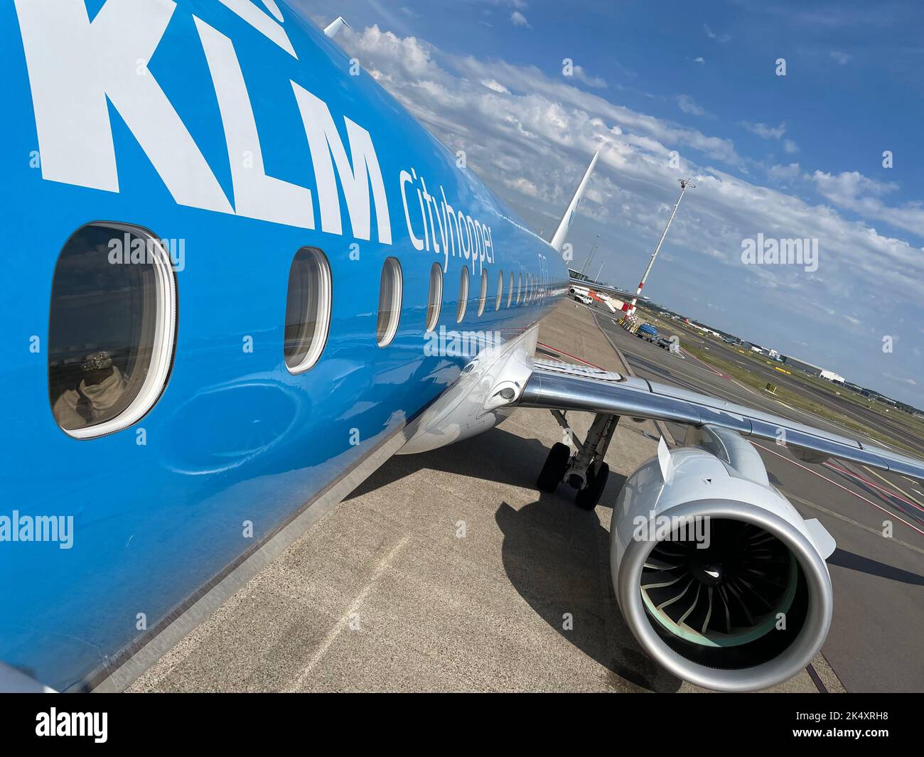 KLM Stockfoto