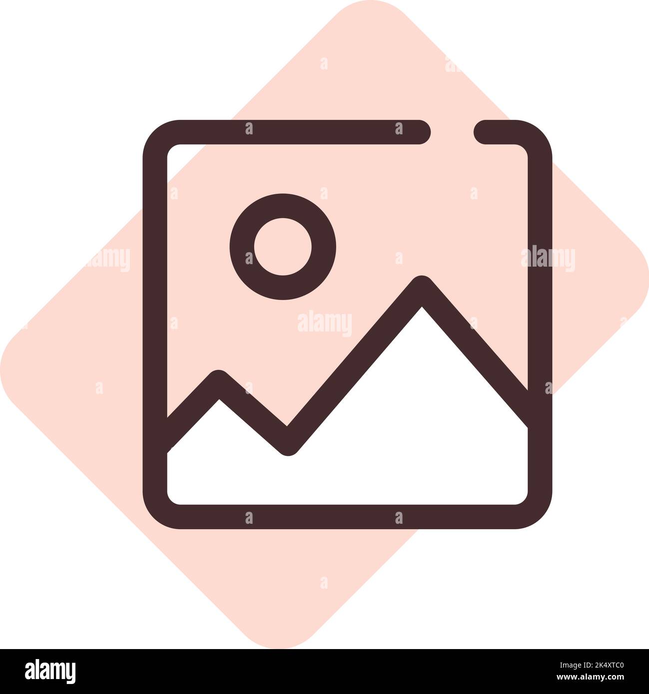 Telefongalerie, Illustration, Vektor auf weißem Hintergrund. Stock Vektor