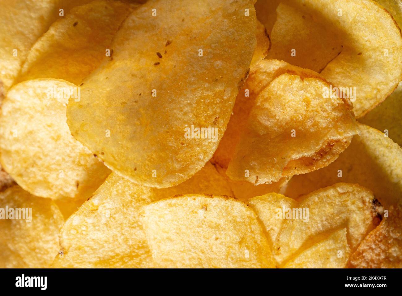 Chips/Kartoffelchips Stockfoto