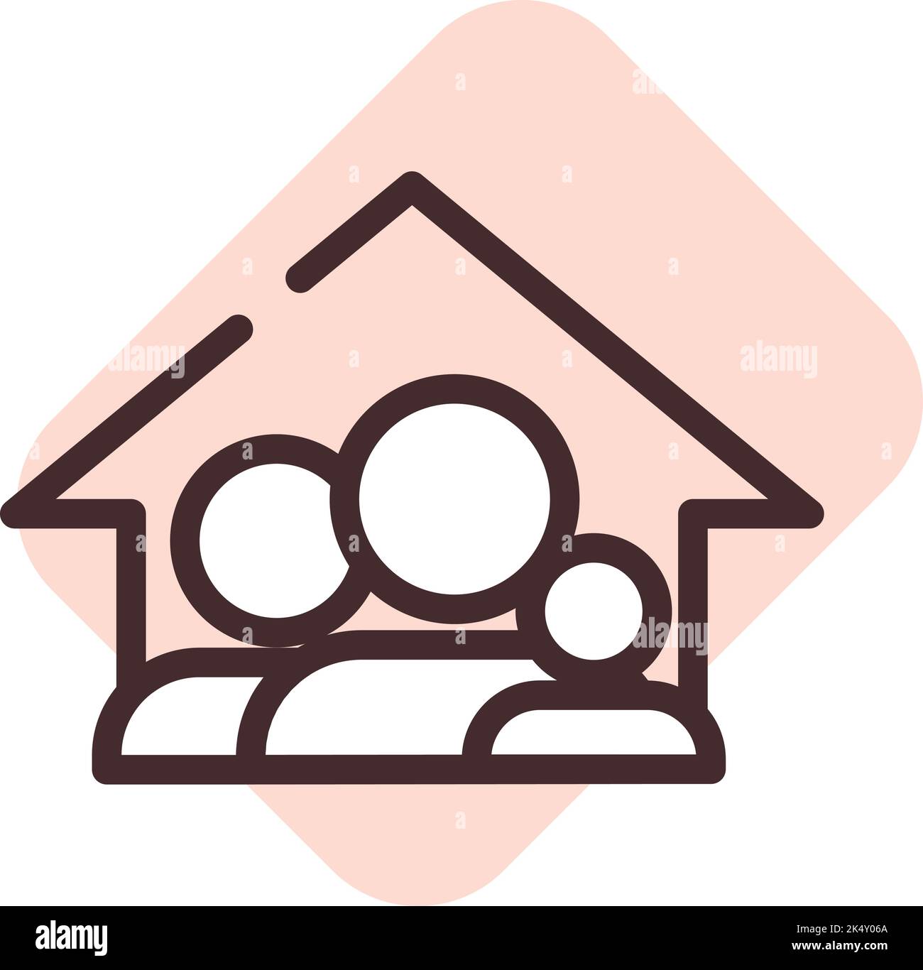 Social Media Öffentlichkeit, Illustration, Vektor auf weißem Hintergrund. Stock Vektor