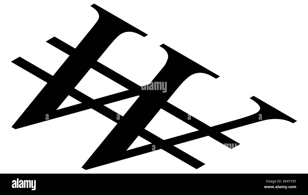 Südkoreaner gewann KRW Währungsszeichen schwarze Silhouette isometrische Ansicht isoliert auf weißem Hintergrund. Währung der Republik Korea. Vektordesign elem Stock Vektor