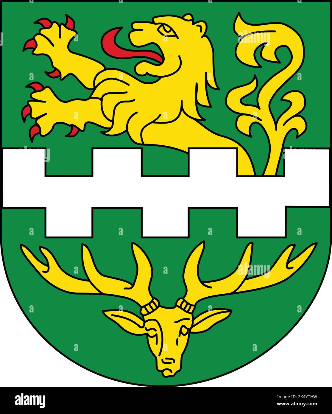 Wappen von BERGISCH GLADBACH, DEUTSCHLAND Stock Vektor