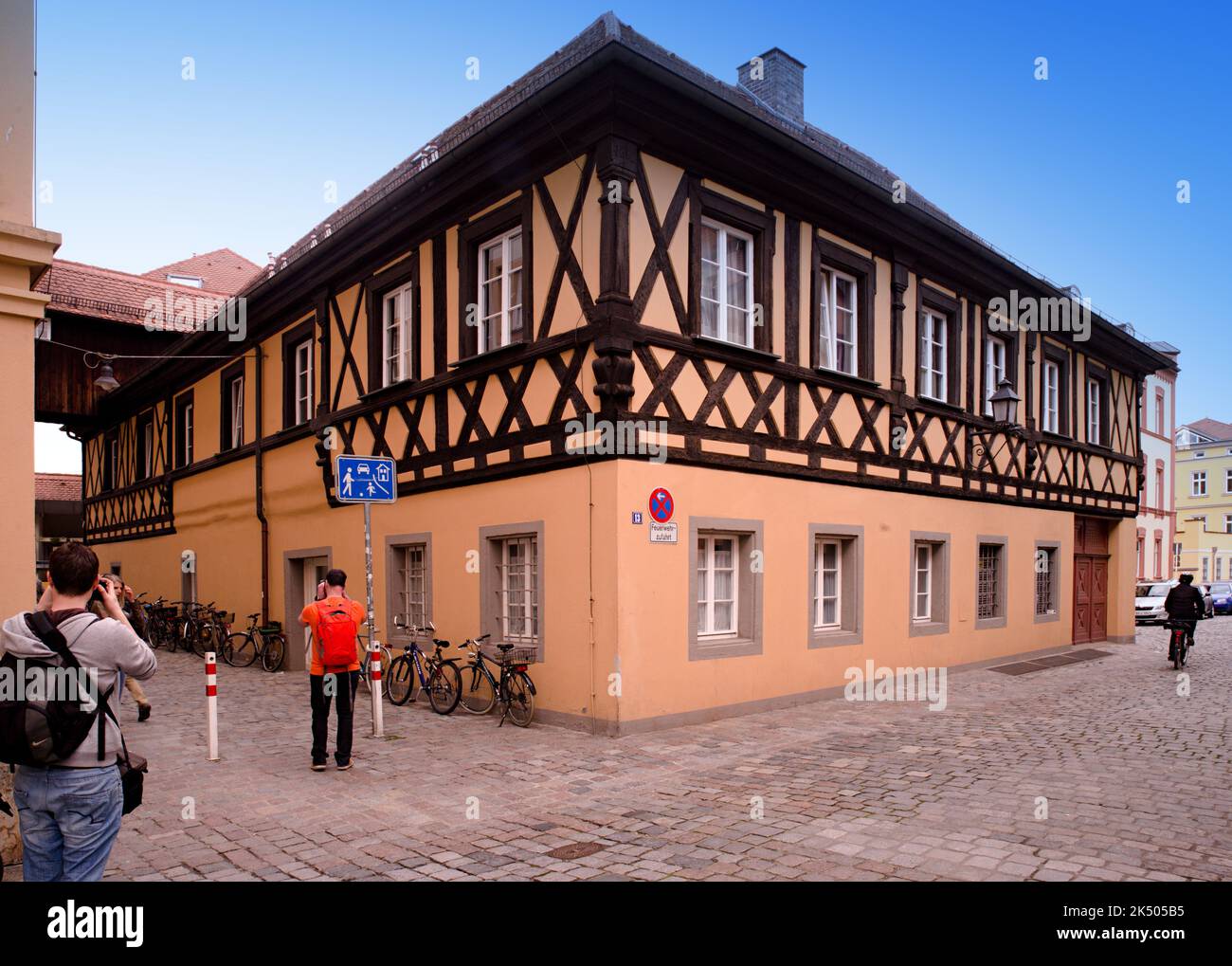 An den Nonnenbrücke Stockfoto