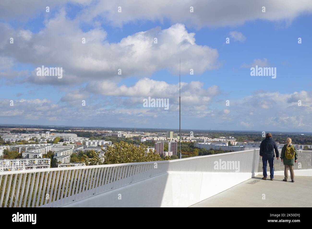 Berlin, Deutschland - 2. Oktober 2022 - Kienbergpark in Marzahn-Hellersdorf. (Foto von Markku Rainer Peltonen) Stockfoto