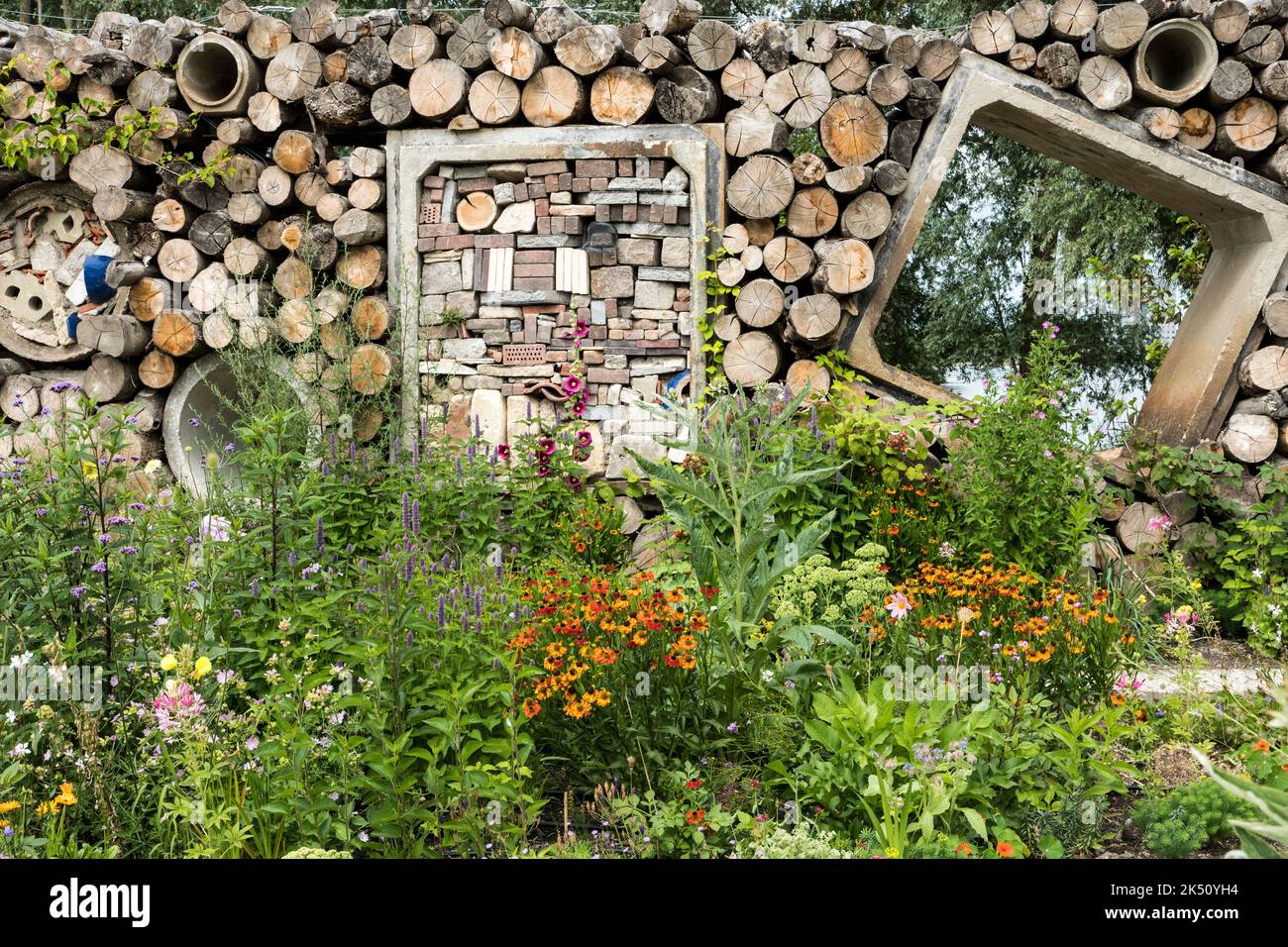 Garten Wilde Weelde an der Floriade Stockfoto