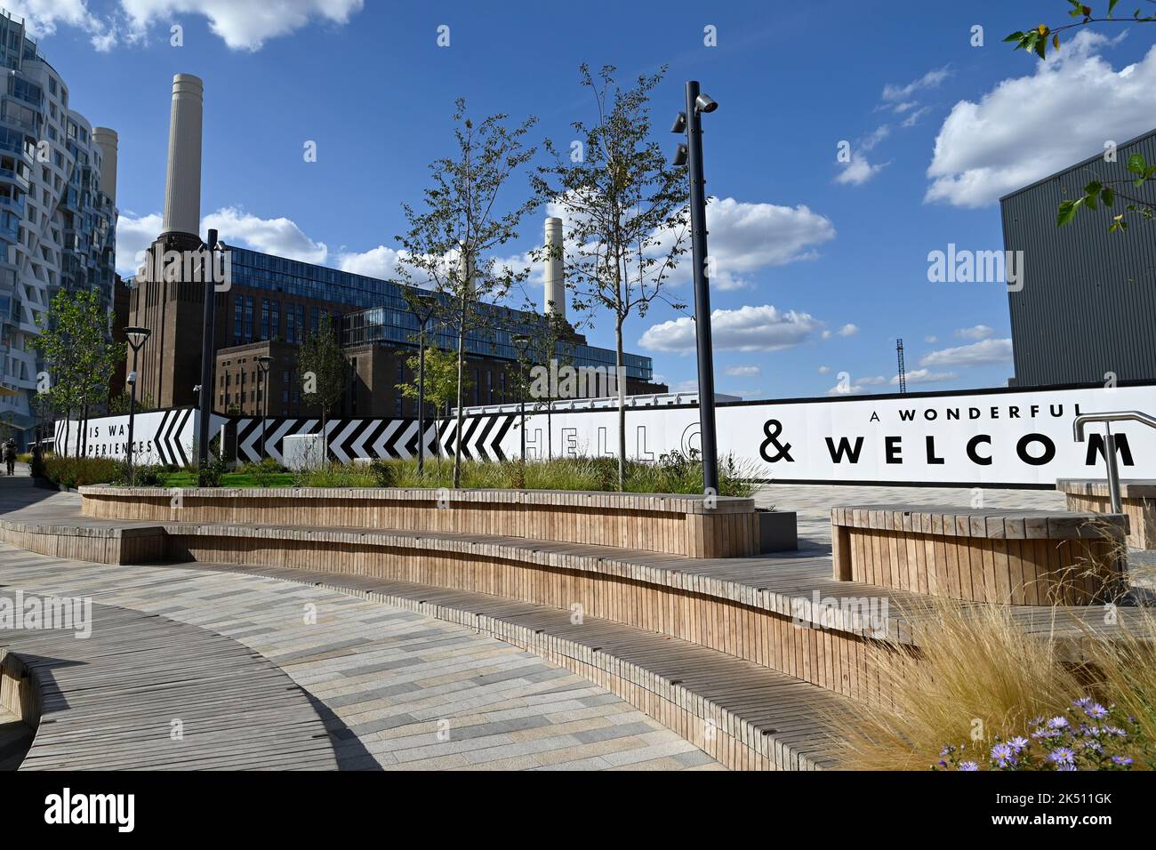 Battersea Power Station Entwicklung Stockfoto