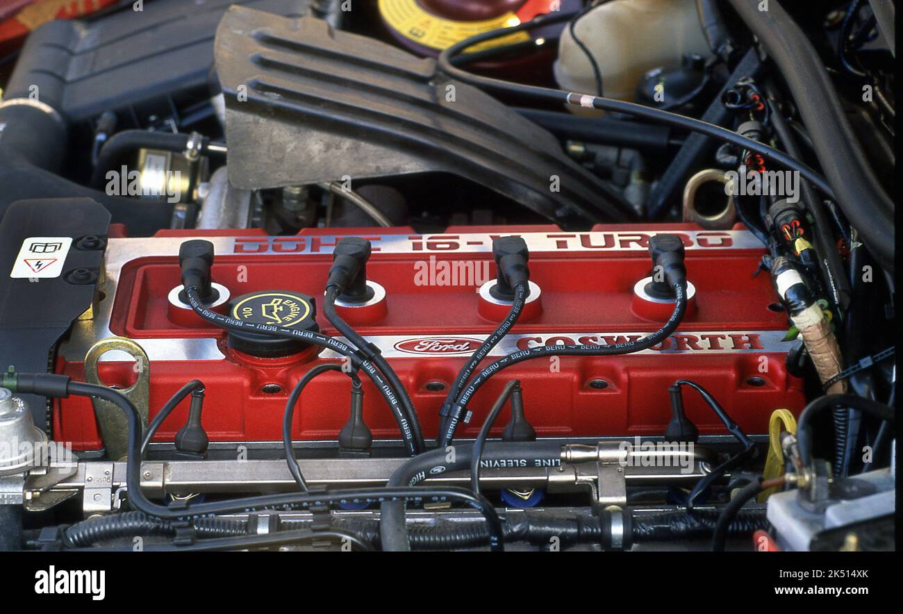 1990 Ford Sierra RS Cosworth 4x4 Saphir Stockfoto