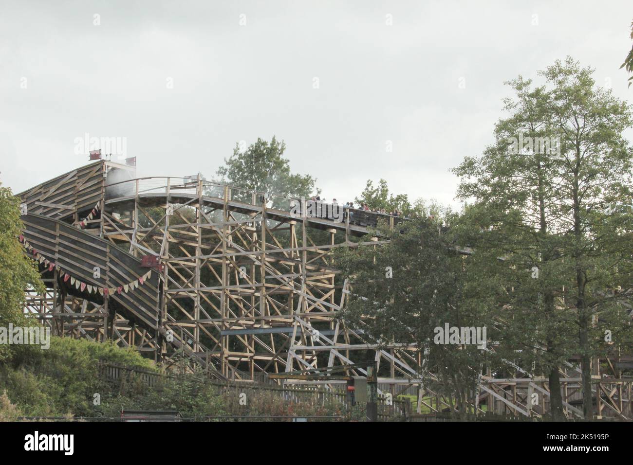 Alton Towers Themenpark Stockfoto