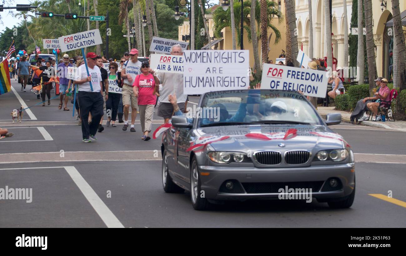 MLK, Jr. Parade Stockfoto
