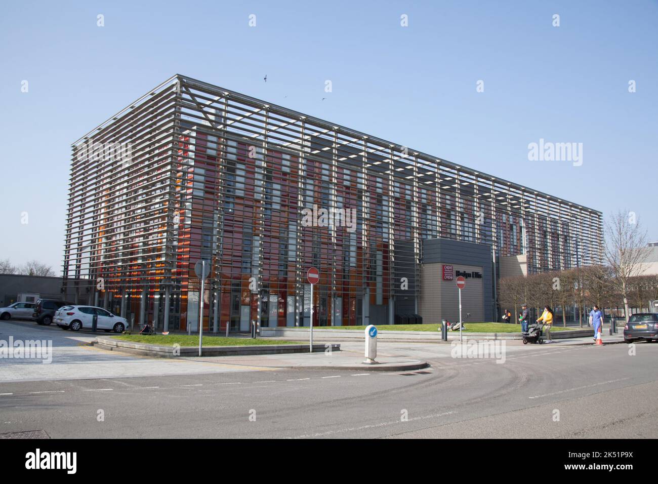 Das Hadyn Ellis Building, Cardiff University, Wales in Großbritannien Stockfoto