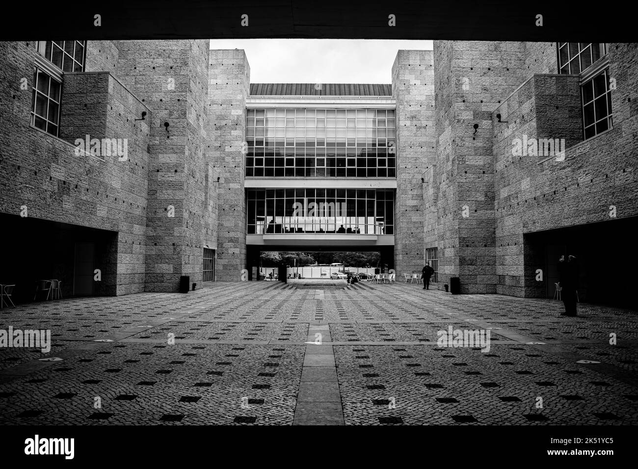 Museu Coleção Berardo, Lissabon, Portugal Stockfoto