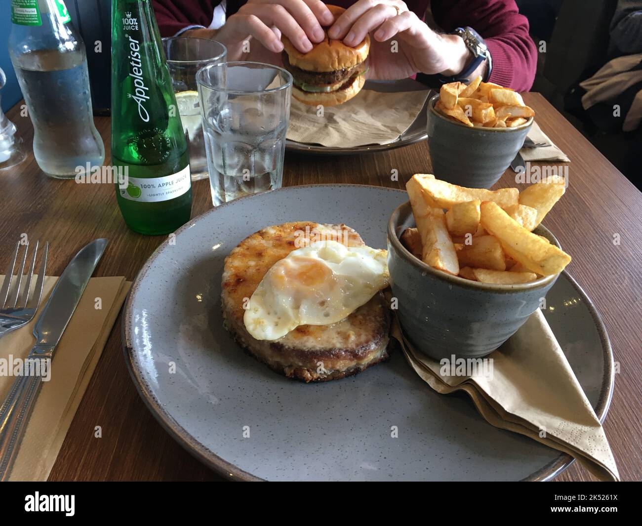 Typisch schottisches Essen Stockfoto