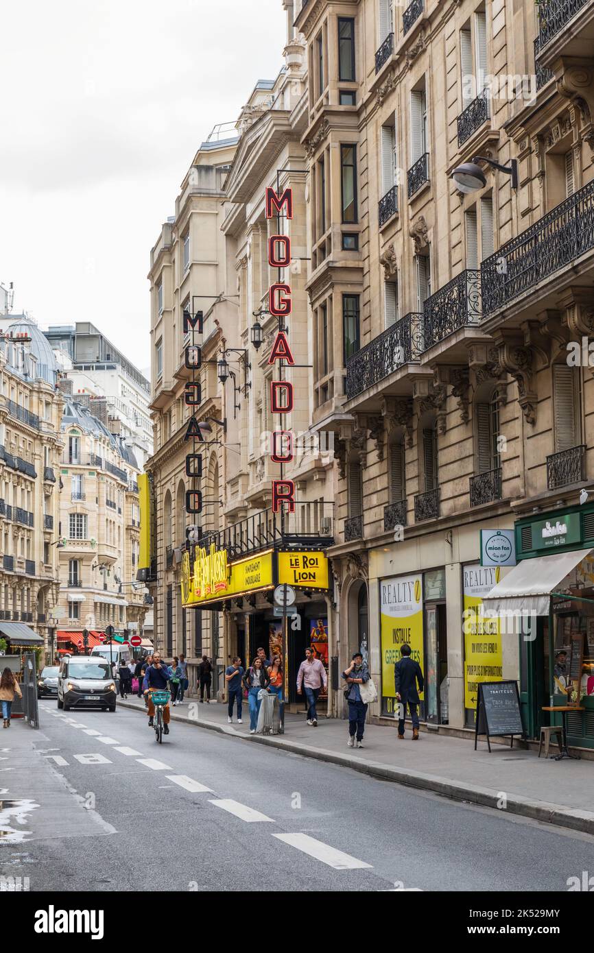 König der Löwen das Musical im Théâtre Mogador, rue de Mogador, Paris, Frankreich, Europa Stockfoto