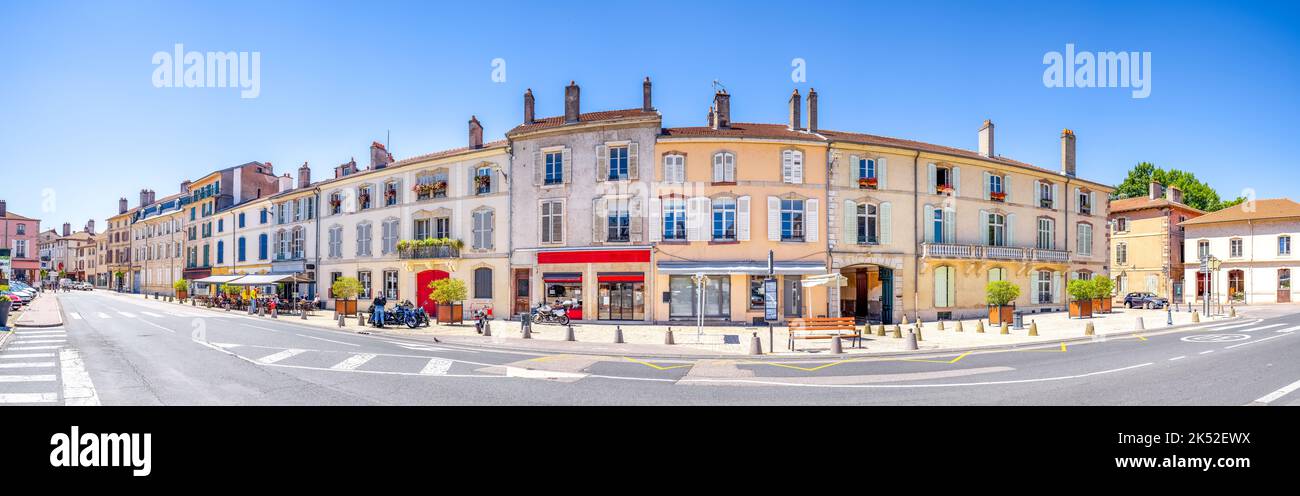 Straßen in Luneville, Meurthe et Moselle, Frankreich Stockfoto