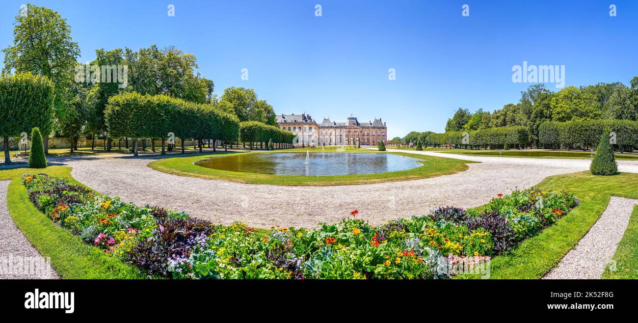 Park in Luneville, Meurthe et Moselle, Frankreich Stockfoto
