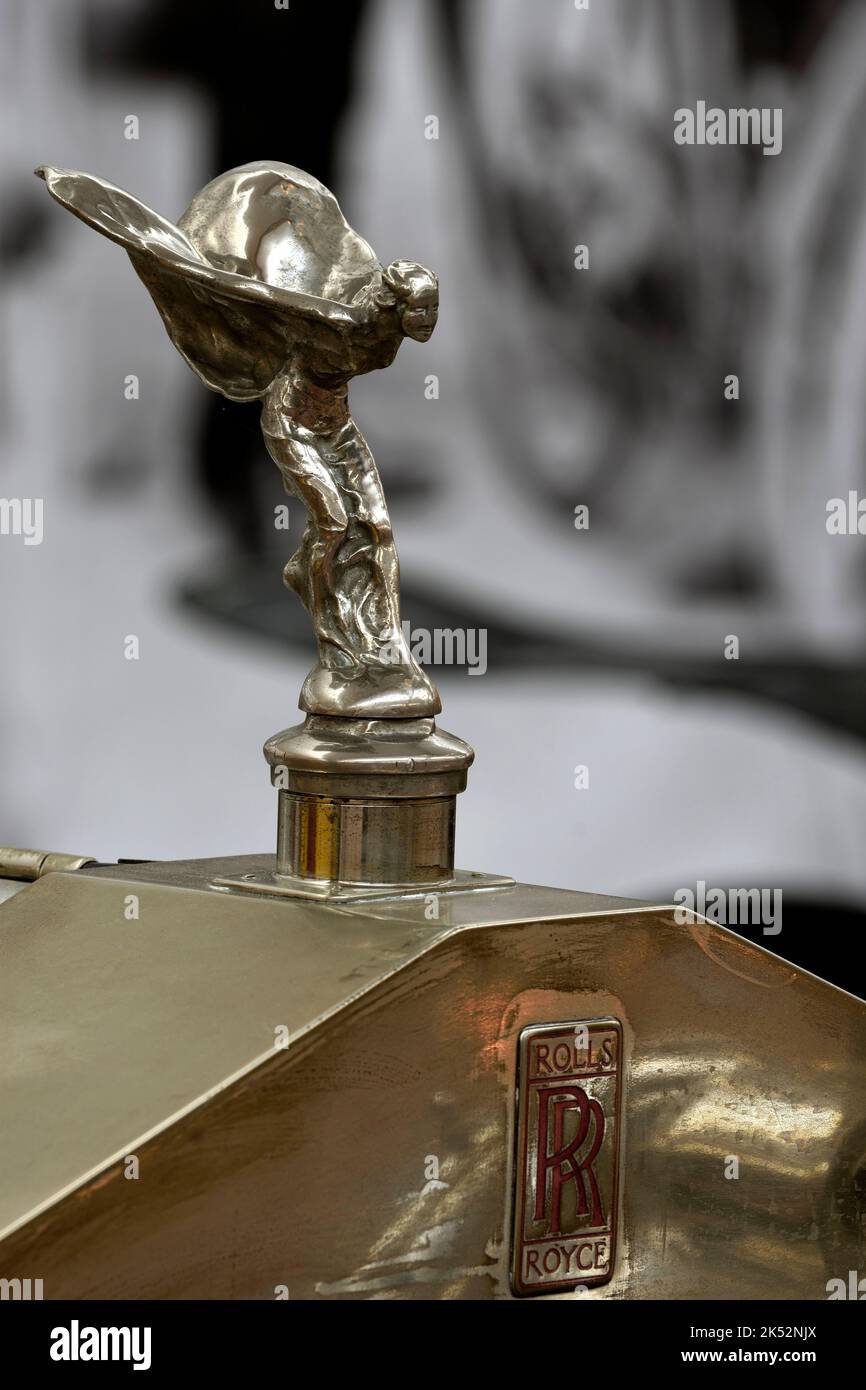 Frankreich, Haut Rhin, Mulhouse, nationales Automobilmuseum - Schlumpf-Sammlung, Maskottchen Stockfoto