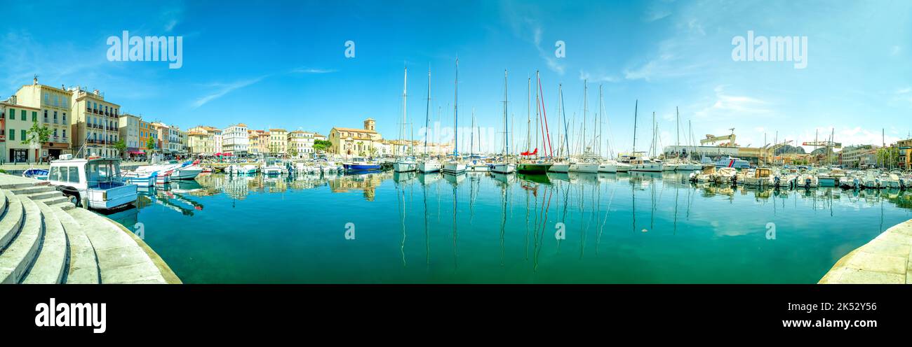 Hafen von La Ciotat, Südfrankreich Stockfoto