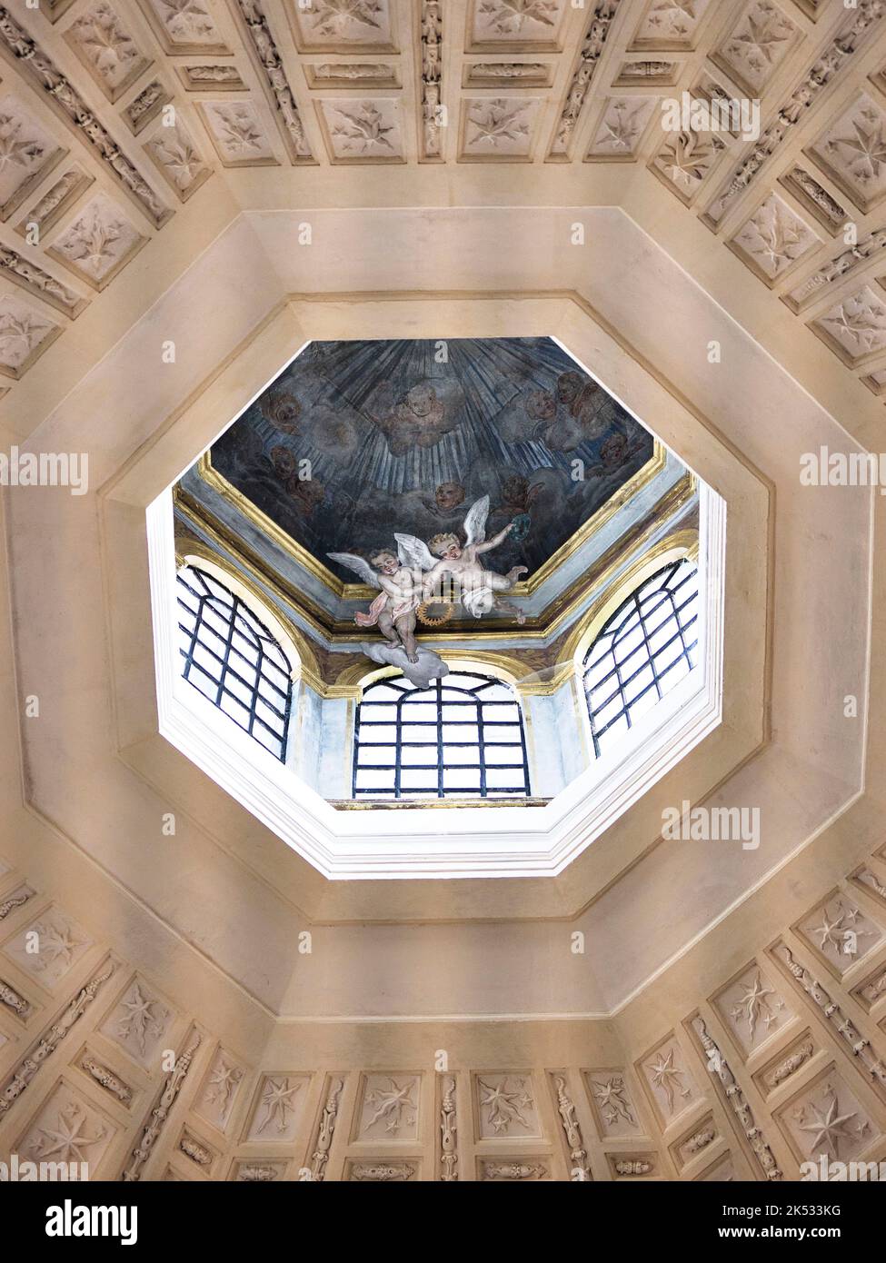 Frankreich, Meurthe et Moselle, Cordeliers Kirche, Begräbniskapelle der Herzöge von Lothringen, seine runde Kapelle gekrönt mit einem herrlichen Achteck mit Laterne, ist Stockfoto