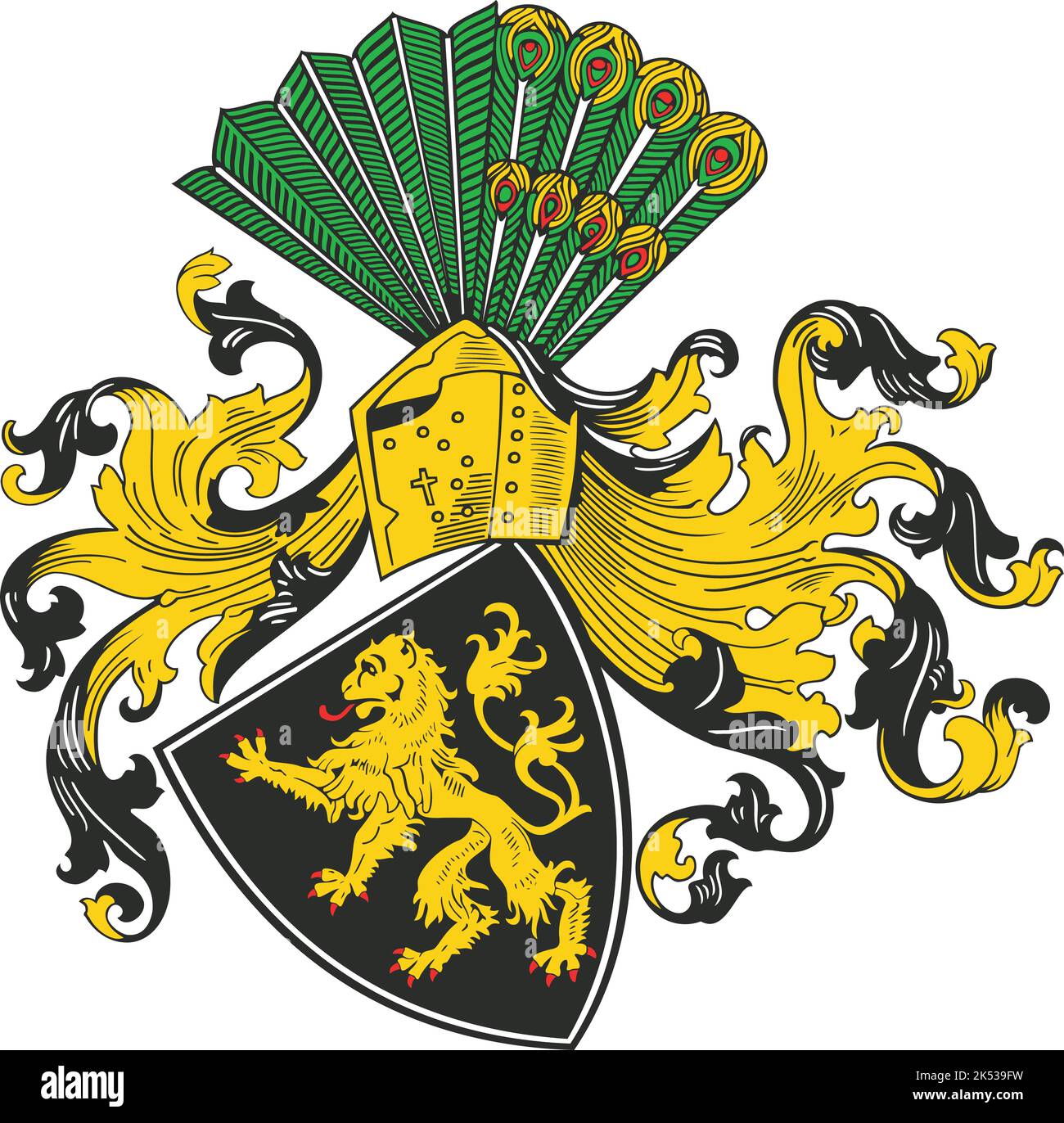 Wappen von GERA, DEUTSCHLAND Stock Vektor