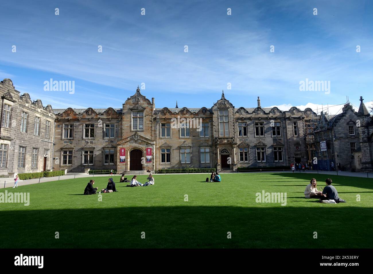 University of St Andrews, Fife, Schottland. Stockfoto