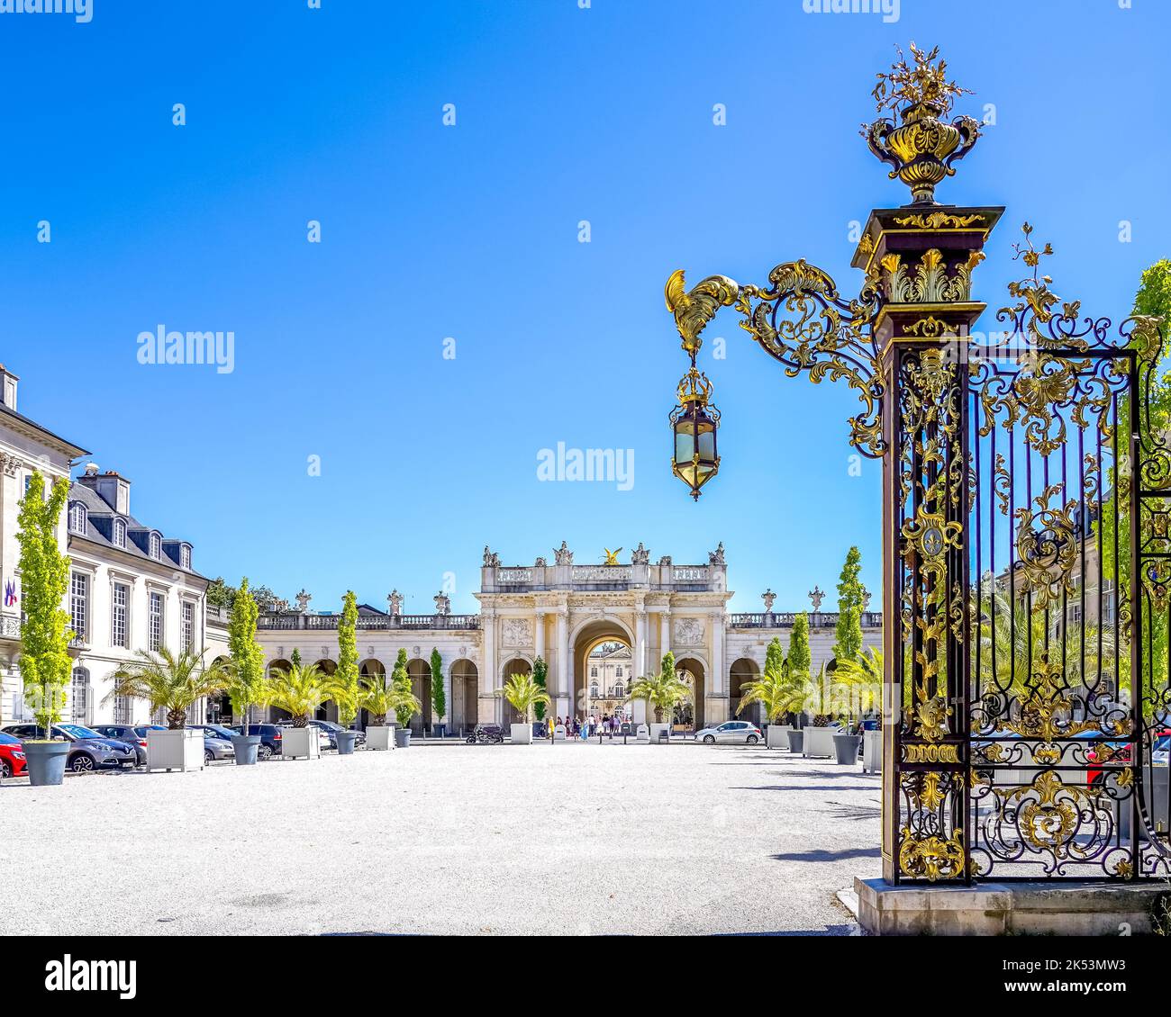 Place Du Charles Du Gaulle, Nancy, Grand Est, Frankreich Stockfoto