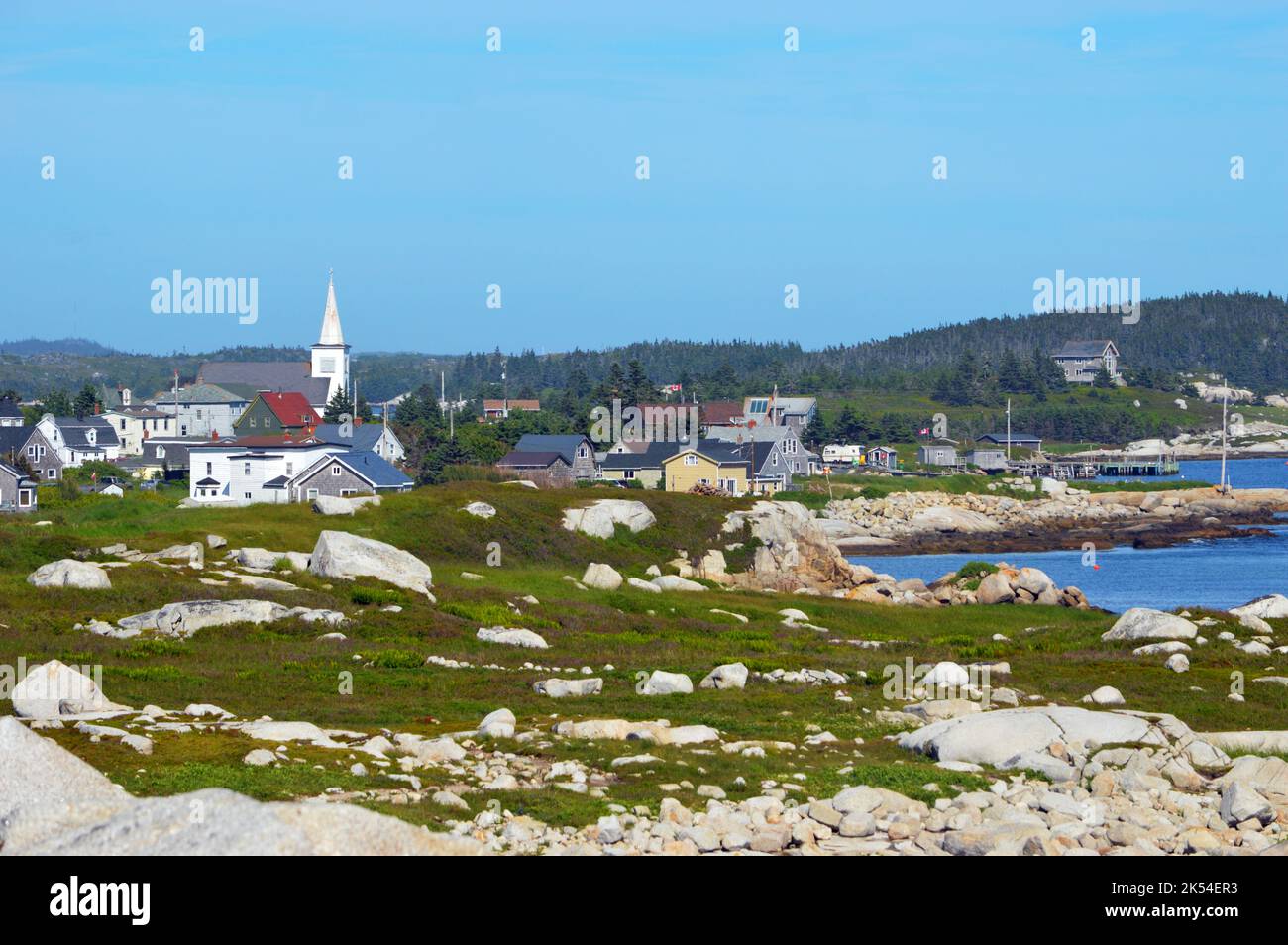 Prospect, ein Küstendorf in Nova Scotia, im Jahr 2022 abgebildet Stockfoto