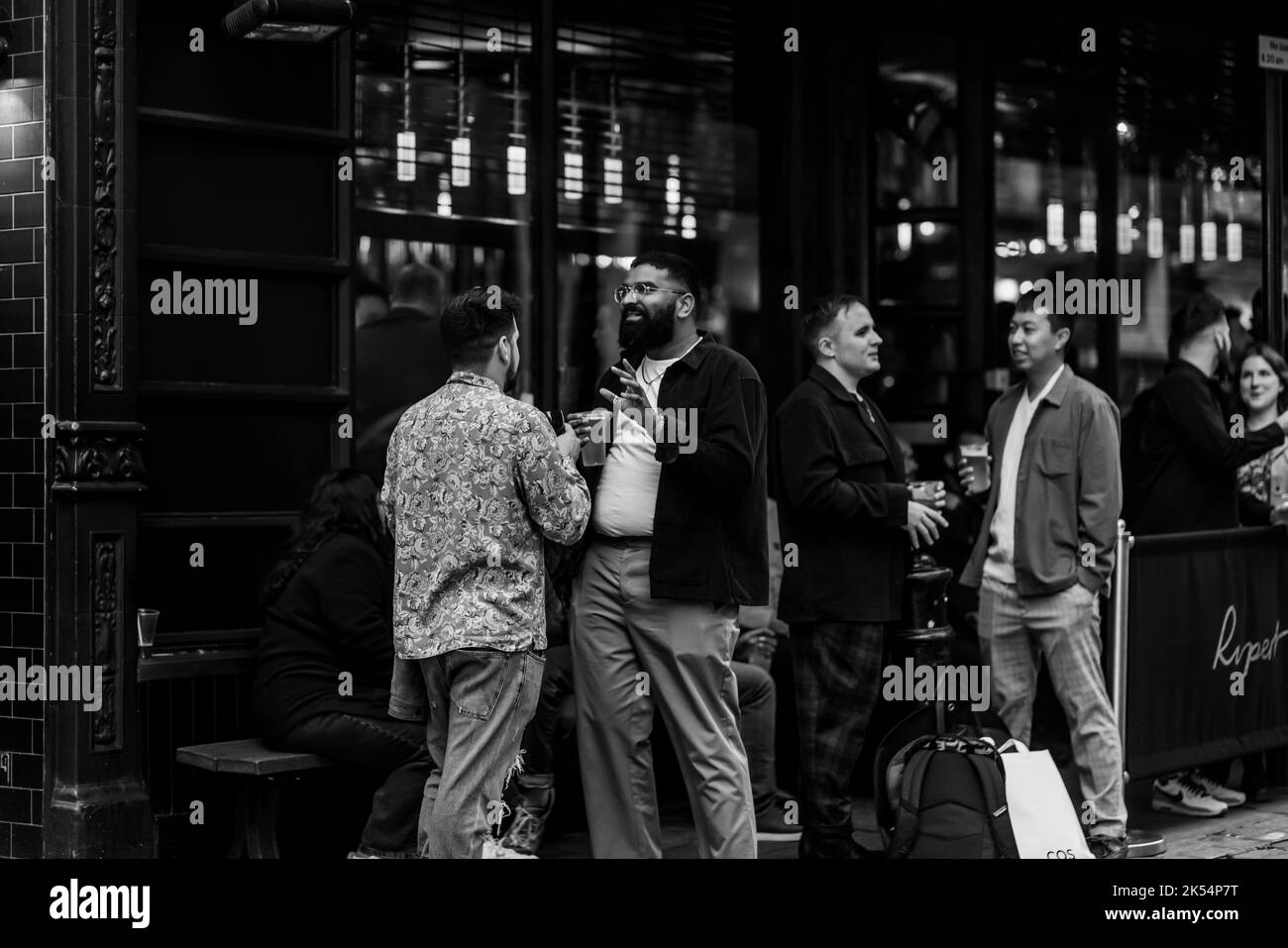 London rund um das West End Abend und Nacht Stockfoto