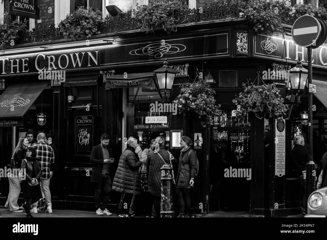 London rund um das West End Abend und Nacht Stockfoto