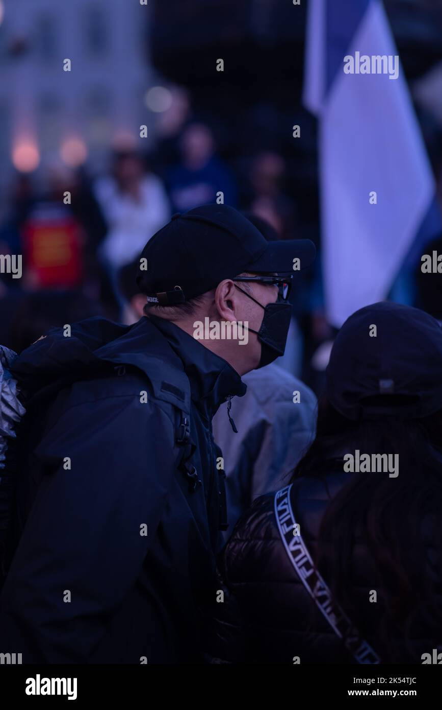 London rund um das West End Abend und Nacht Stockfoto