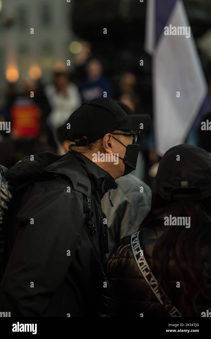 London rund um das West End Abend und Nacht Stockfoto