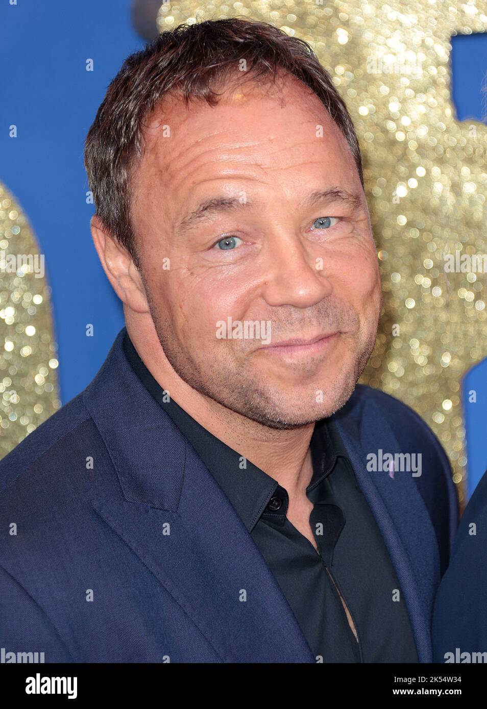 05. Okt 2022 - London, England, UK - Stephen Graham nimmt an der Eröffnungsgala des BFI London Film Festival 66. Teil - Weltpremiere von Roald Dahls Matilda The Stockfoto