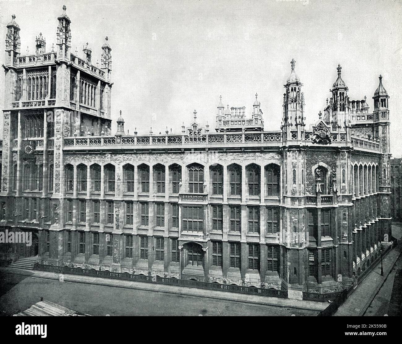 Public Record Office, London, historisches viktorianisches Archivgebäude, in dem die britischen Aufzeichnungen aufbewahrt werden Stockfoto