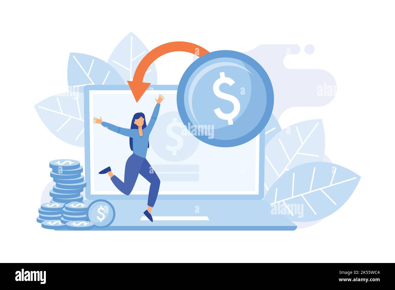 Cashback cartoon -Fotos und -Bildmaterial in hoher Auflösung – Alamy