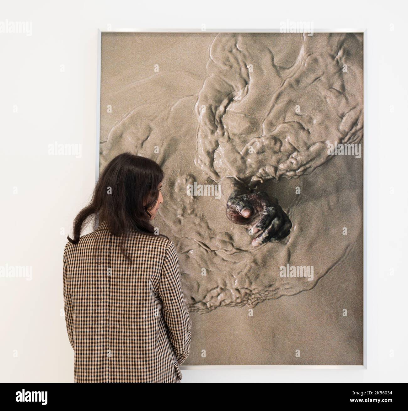 Gagosian, London. VEREINIGTES KÖNIGREICH. 6. Oktober 2022. Chrysalis ist eine Ausstellung neuer Fotografien von Tyler Mitchell, die sich in „Chrysalis“, seiner ersten Einzelausstellung im Londoner Gagosian, mit Themen der schwarzen Geschichte und der südlichen Identität beschäftigen. Bild: Entrückung, 2022. Quelle: Malcolm Park/Alamy Live News. Stockfoto