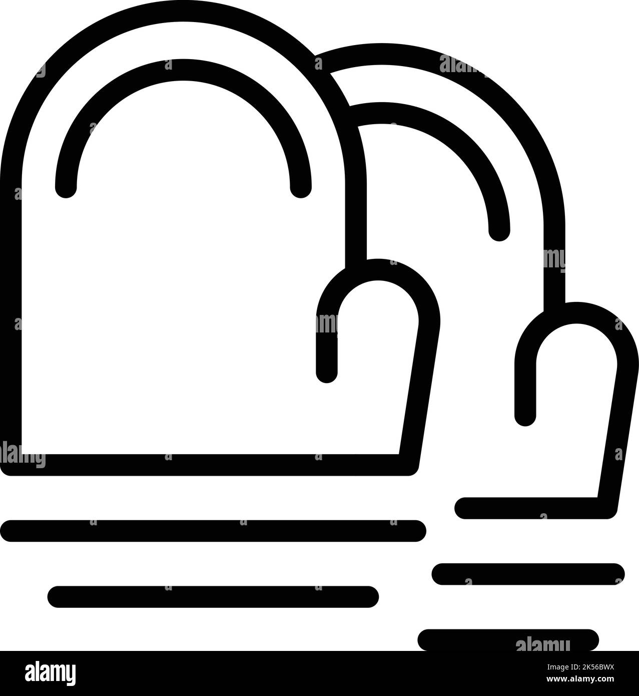 Symboldarstellung „Handschuhe kochen“. Rezept buchen. Home-Menü Stock Vektor