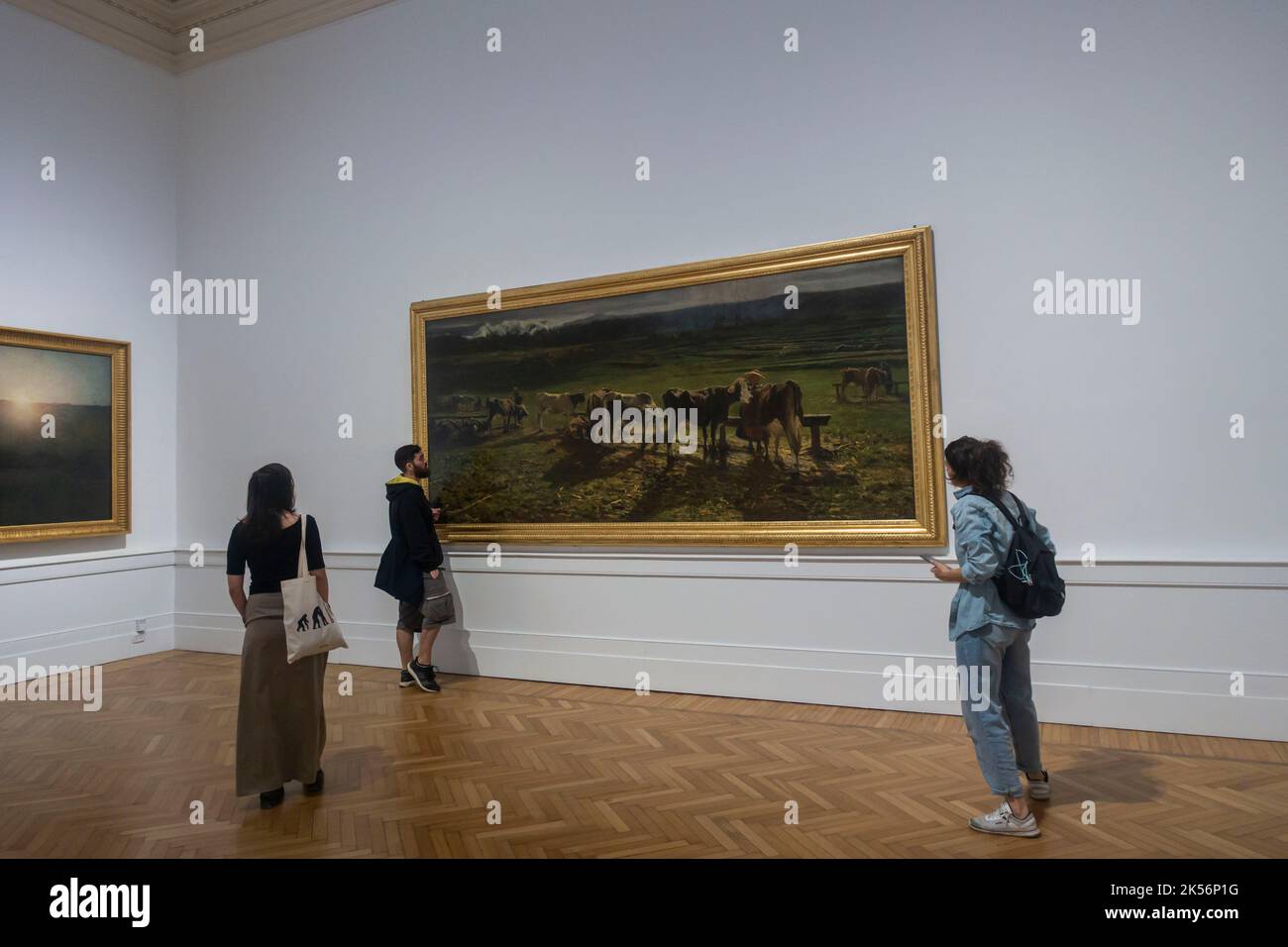 National Galler of Modern Art, Galleria Nazionale Arte Moderna in Rom, Italien Stockfoto