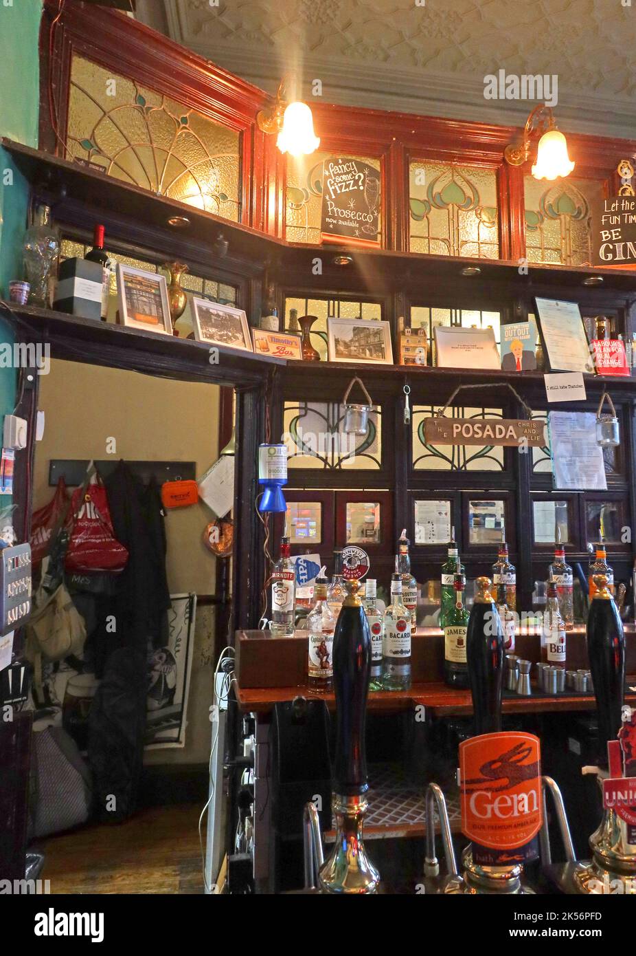 The Posada Bar, 48 Lichfield St, Wolverhampton, West midlands, England, GROSSBRITANNIEN, WV1 1DG Stockfoto
