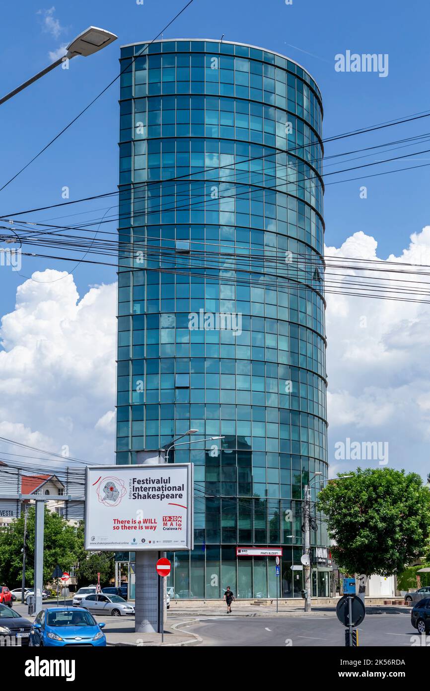 Craiova, Dolj, Rumänien – 14. Mai 2022: Hauptsitz der BRD Groupe Societe Generale in Craiova, Rumänien Stockfoto