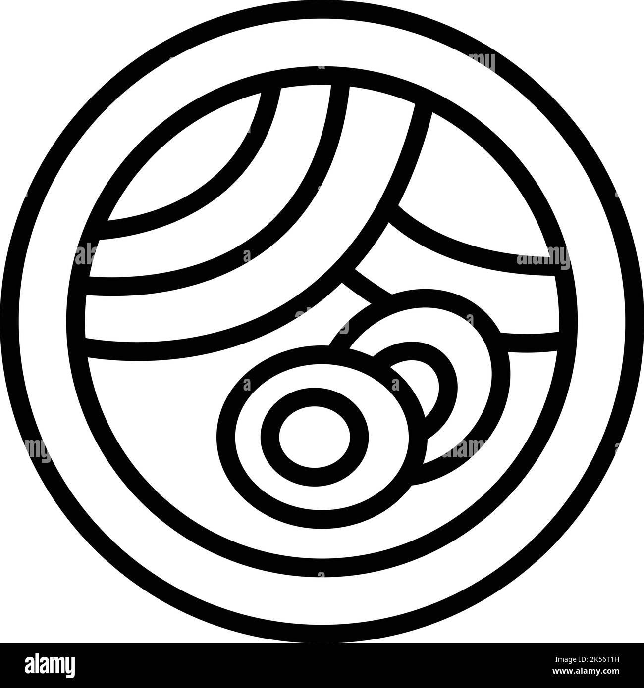 Vektorgrafik für Singapur-Food-Symbole. Reisen nach Asien. Nationalstadt Stock Vektor