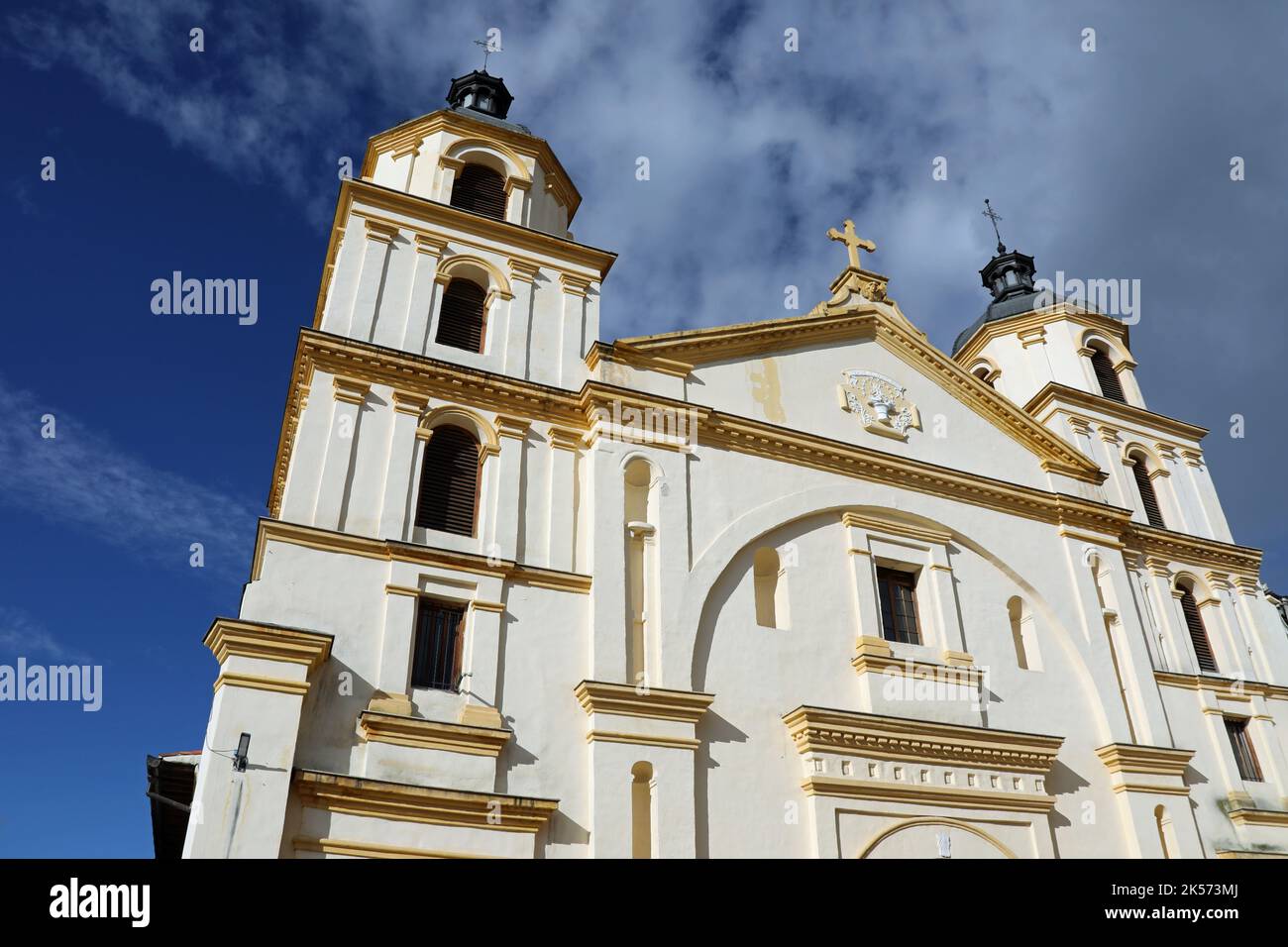 Iglesia de la Candelaria in Bogota in Kolumbien Stockfoto