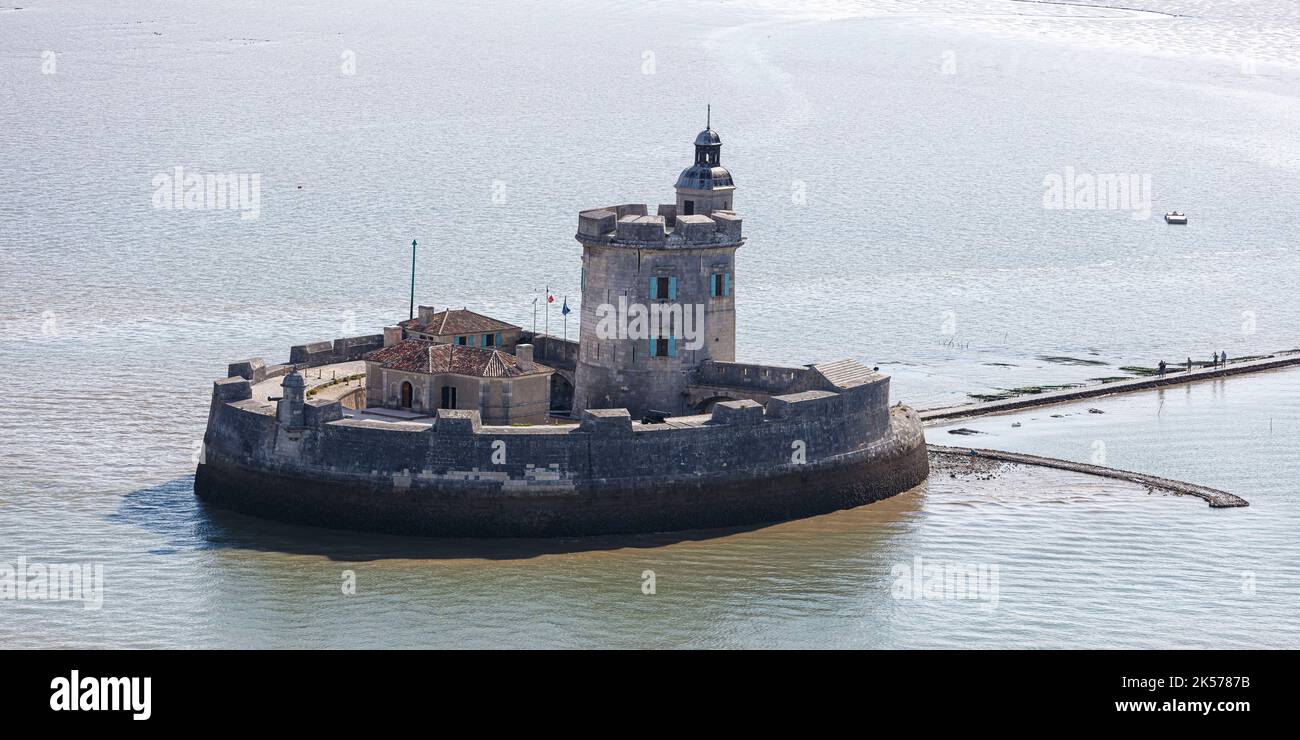 Frankreich, Charente Maritime, Bourcefranc le Chapus, Louvois Fort (Luftbild) Stockfoto