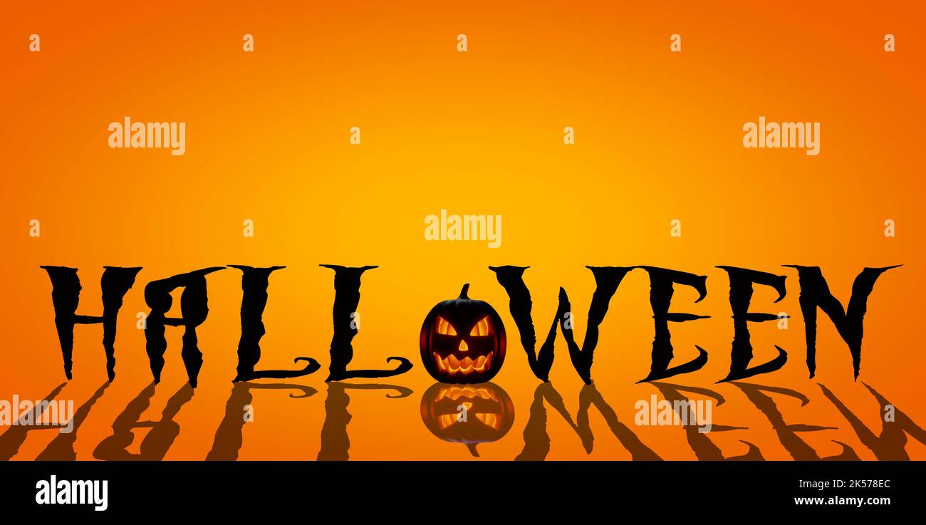 Halloween Hintergrund Stockfoto