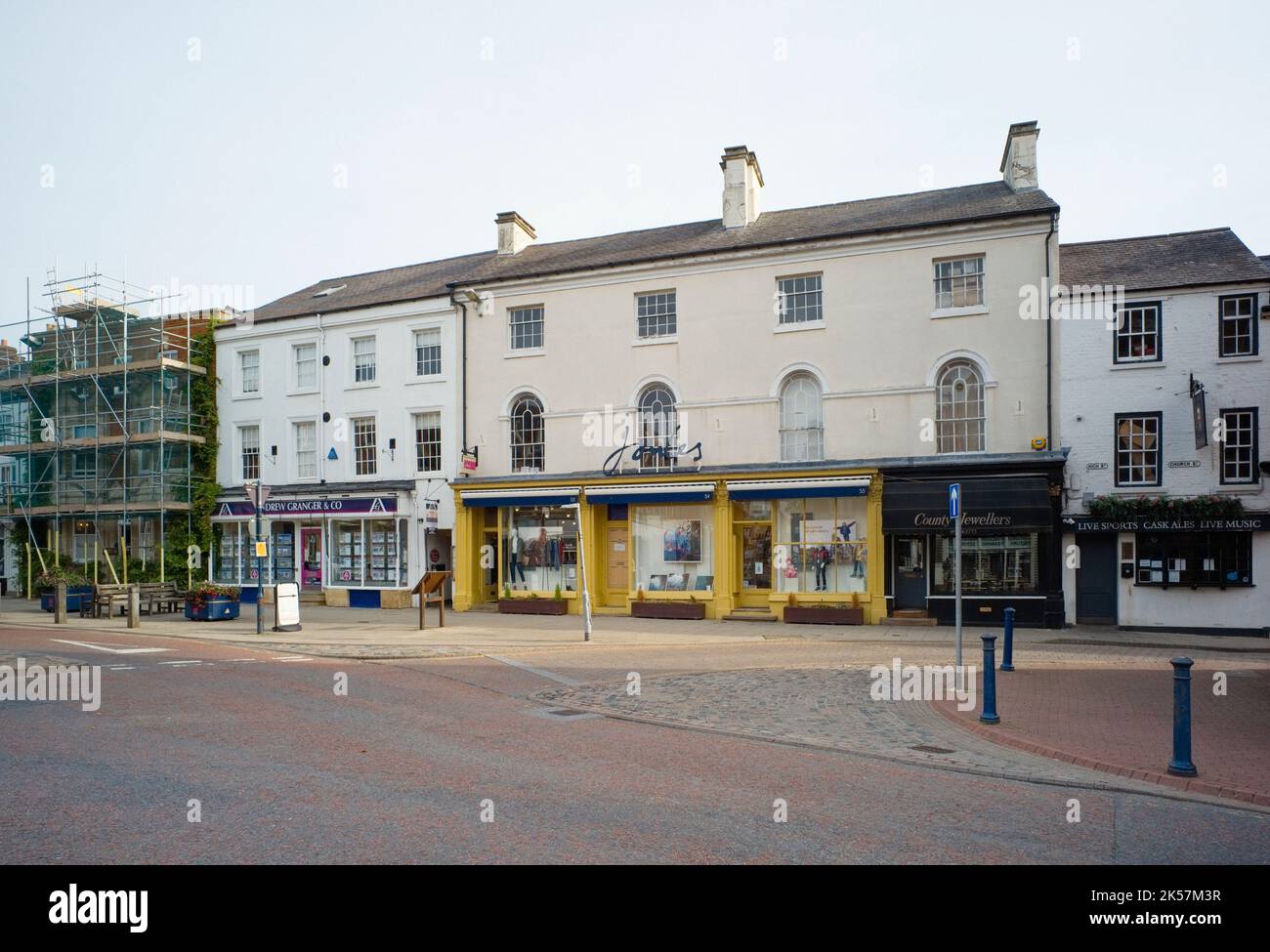 Der ursprüngliche Joules-Laden im Zentrum von Market Harborough Stockfoto