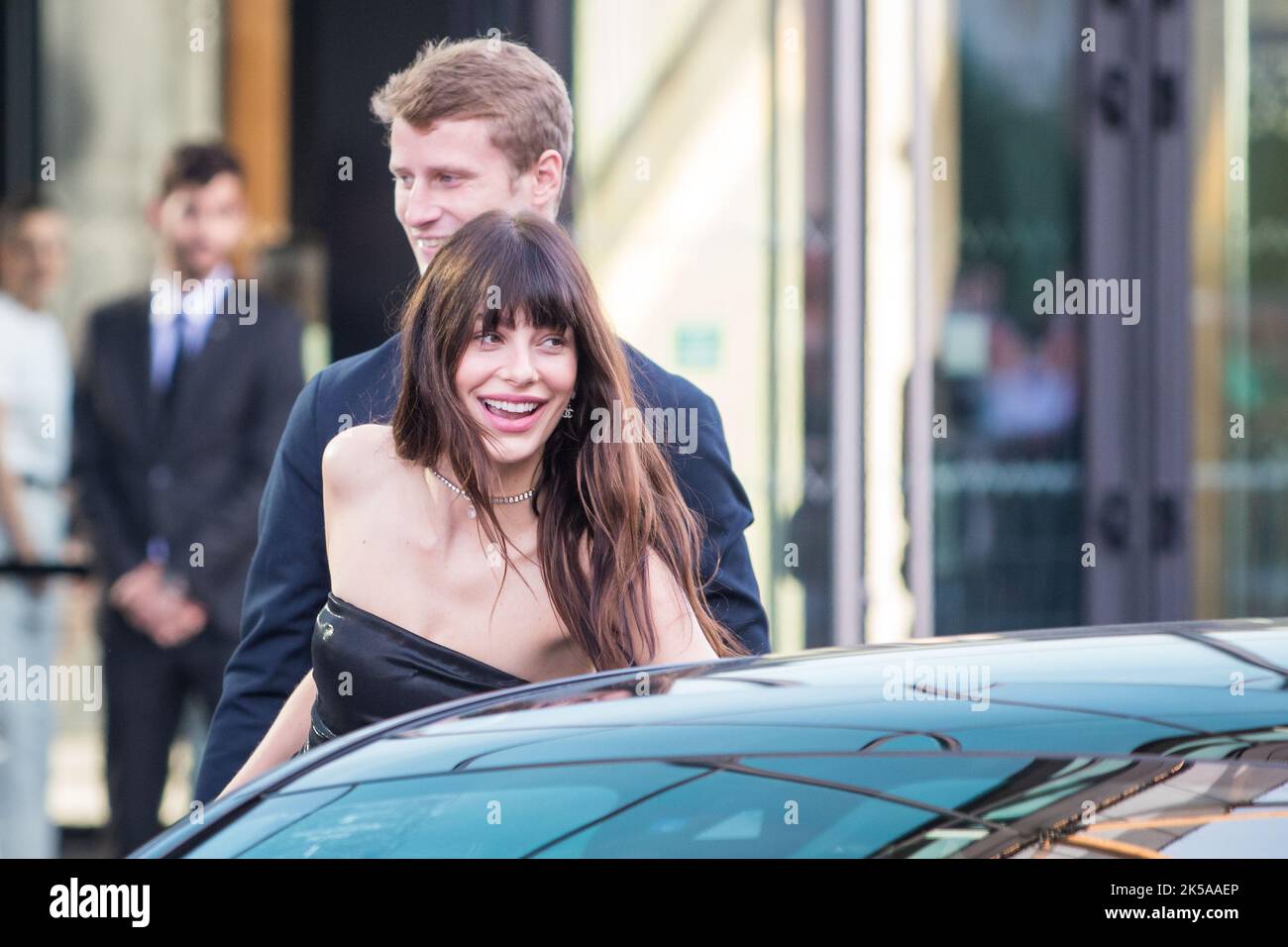 Camila Morrone bei der Chanel Womenswear Frühjahr/Sommer 2023 Show PARIS FASHION WEEK - OKTOBER 4 2022 Stockfoto