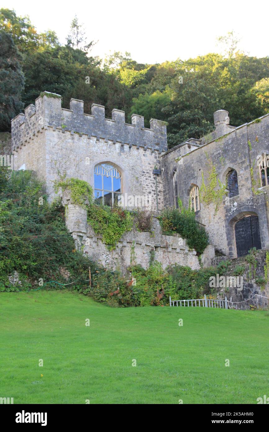 Gwrych Castle in Wales Stockfoto