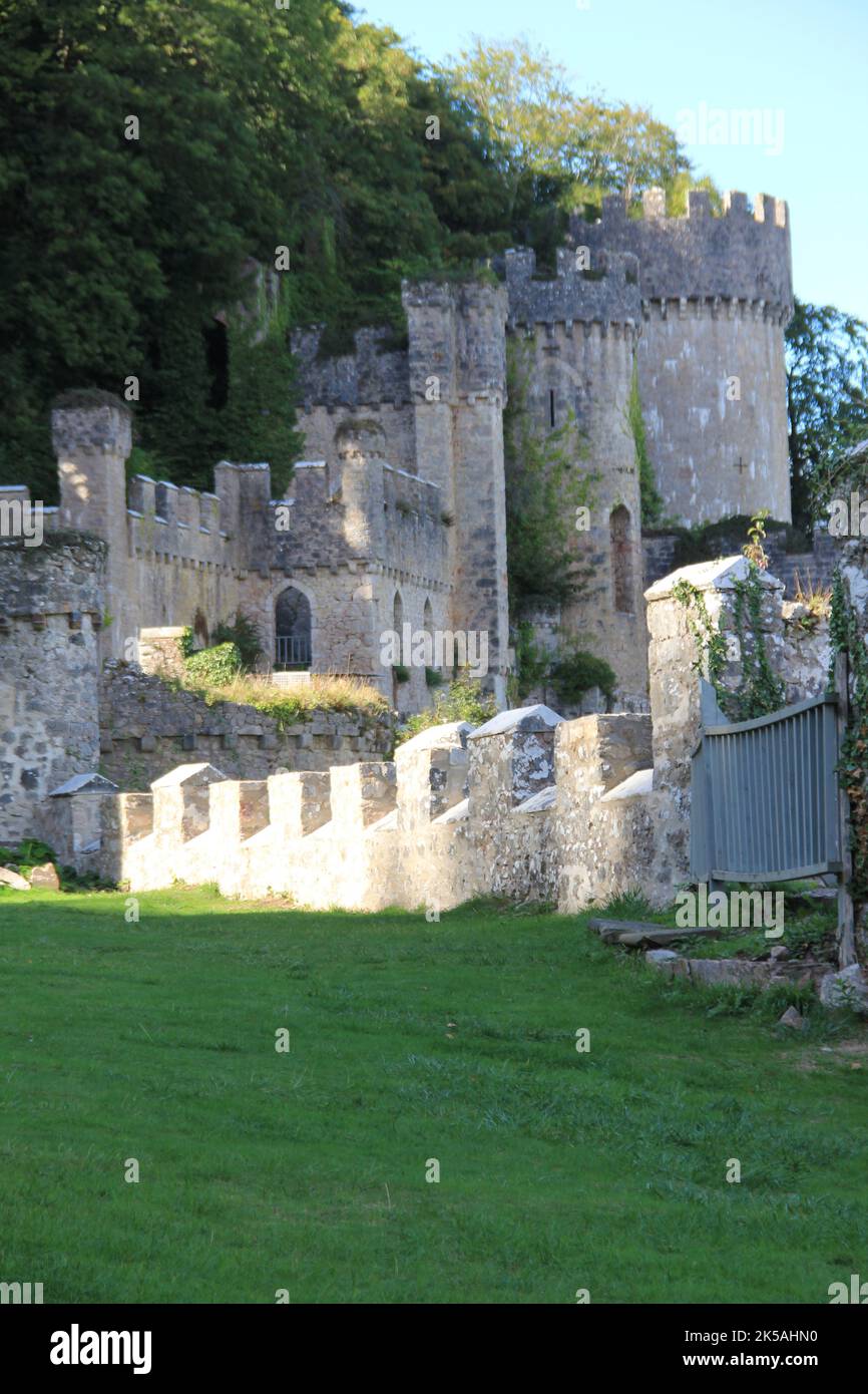 Gwrych Castle in Wales Stockfoto