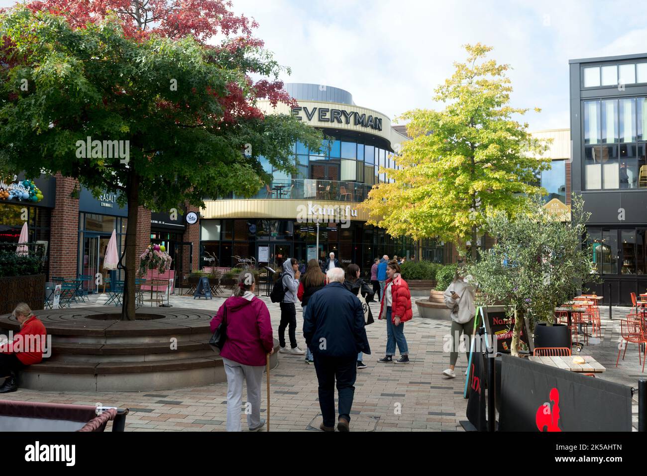 Bell Court, Stratford-upon-Avon, Warwickshire, Großbritannien Stockfoto
