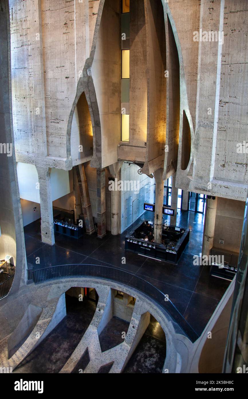 Zeitz Museum of Contemporary Art in Kapstadt, Südafrika Stockfoto