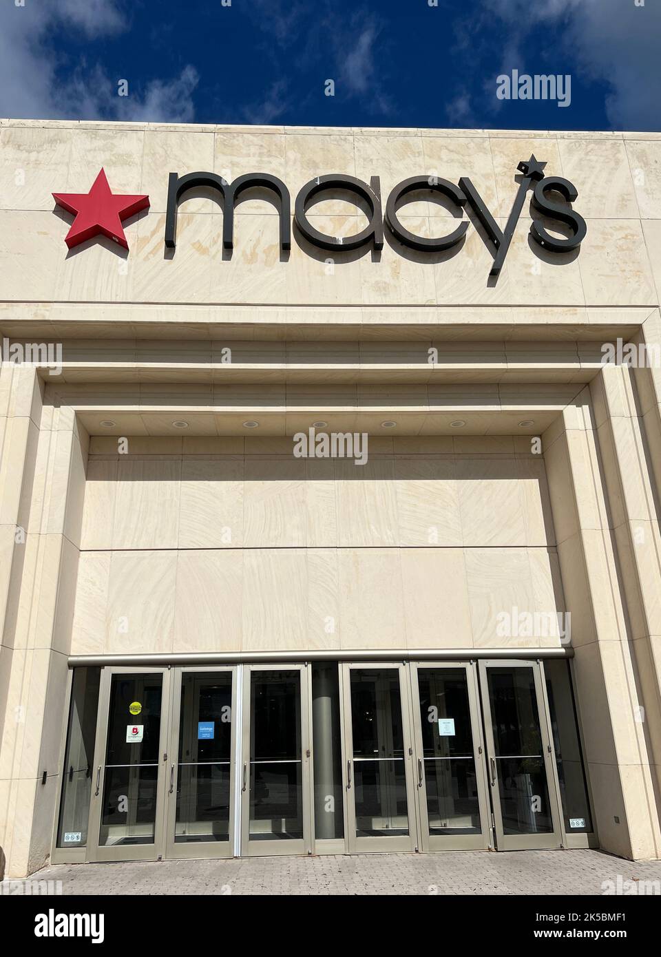 Macy's Ladengeschäft im Old Orchard Shopping Center in Skokie, Illinois Stockfoto